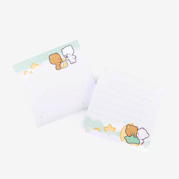 Milk Mocha Bear: Sweet Dreams Sticky Notes (2-Pack) Notebooks & Notepads Milk Mocha Bear