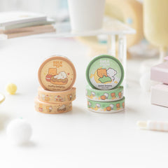 Milk Mocha Bear: Fluffy Delights Washi Tape Washi Tape Milk Mocha Bear