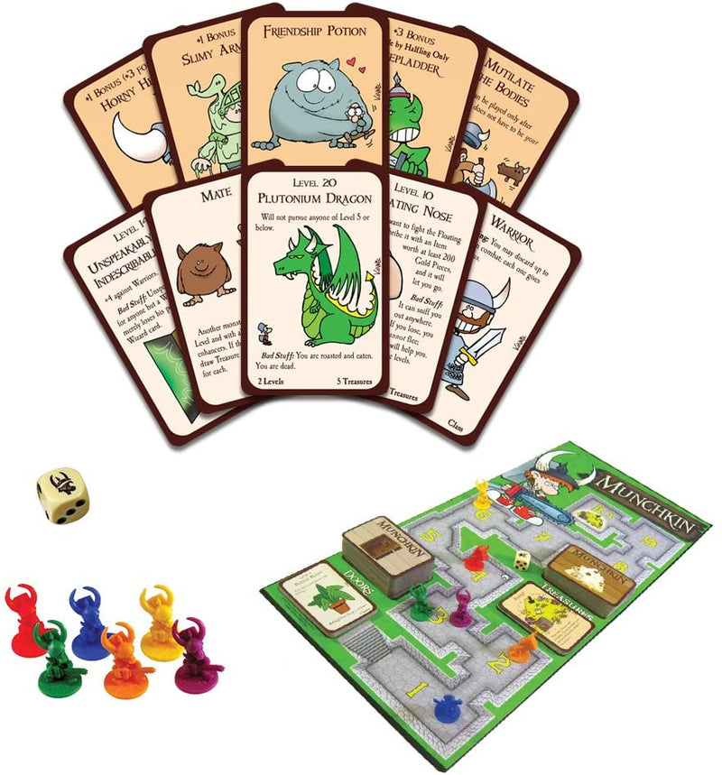 Munchkin Deluxe Card Game Asmodee