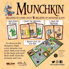 Munchkin Deluxe Card Game Asmodee