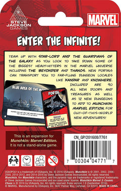 Munchkin Marvel 3: Cosmic Chaos Card Game USAopoly