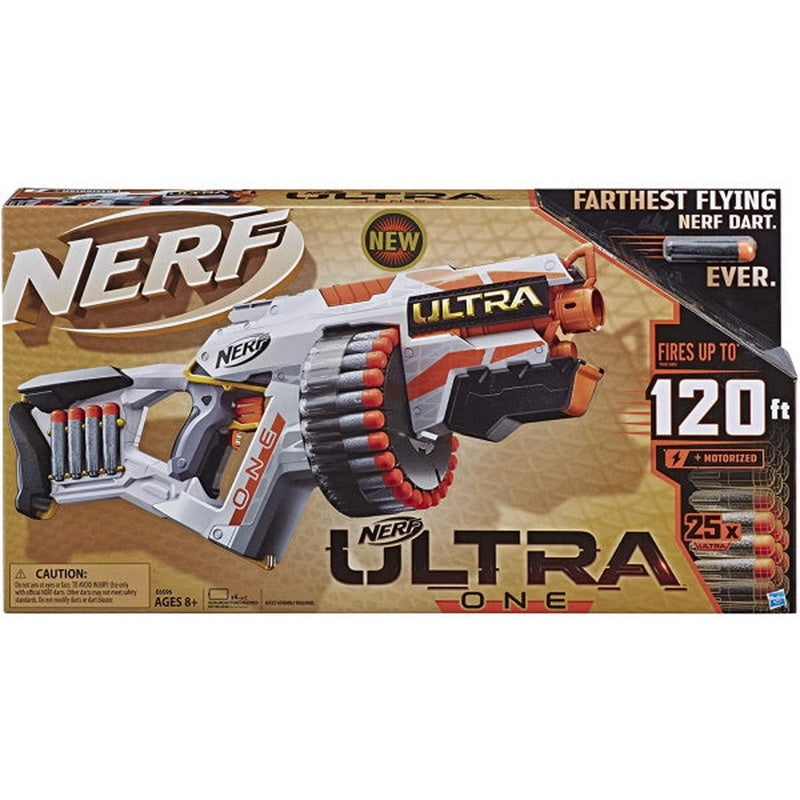 Nerf Ultra One Motorized Blaster - the Farthest Flying Nerf Darts Ever Toys & Games Hasbro