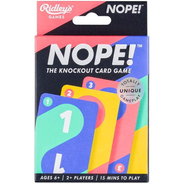 Nope! Card Game Ridley's Games