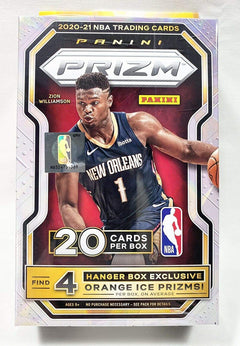 Panini 2020-21 Prizm NBA Basketball Hanger Box - 20 Cards Card Game Panini