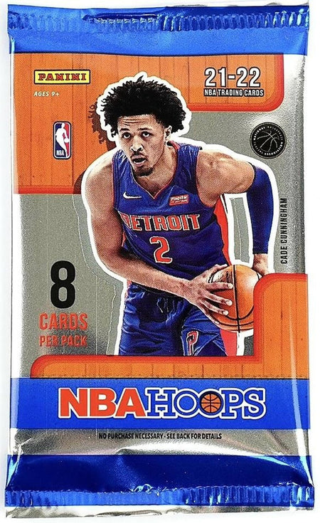Panini NBA Hoops Basketball Hobby Box 2021-22 - 24 Packs Card Game Panini