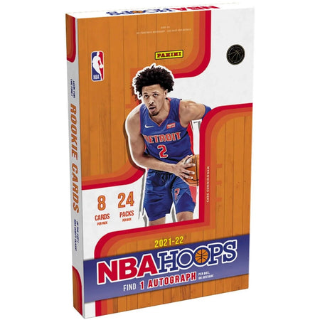 Panini NBA Hoops Basketball Hobby Box 2021-22 - 24 Packs Card Game Panini