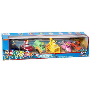 Paw Patrol: Sea Patrol Racer Gift Set 6-Pack Toys & Games Spin Master