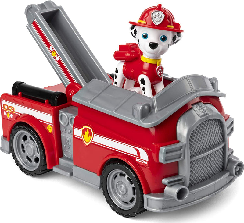 PAW Patrol Marshall’s Fire Engine Vehicle with Collectible Figure Toys & Games Spin Master
