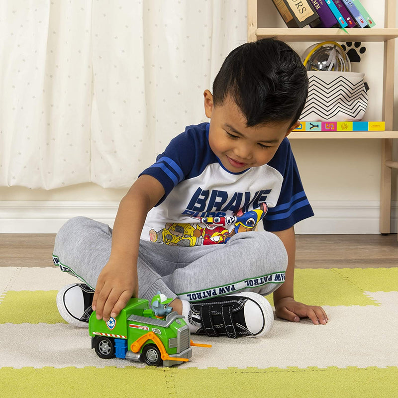 PAW Patrol Rocky’s Recycle Truck with Collectible Figure Toys & Games Spin Master