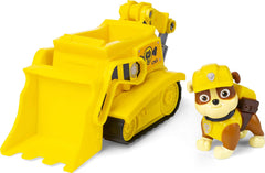 PAW Patrol Rubble’s Bulldozer Vehicle with Collectible Figure Toys & Games Spin Master