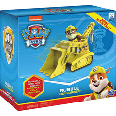 PAW Patrol Rubble’s Bulldozer Vehicle with Collectible Figure Toys & Games Spin Master