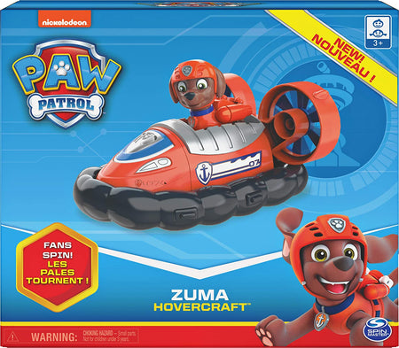 PAW Patrol Zuma’s Hovercraft Vehicle with Collectible Figure Toys & Games Spin Master