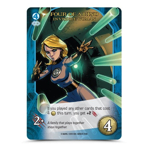 Legendary: A Marvel Deck Building Game - Fantastic Four Expansion Card Game Upper Deck