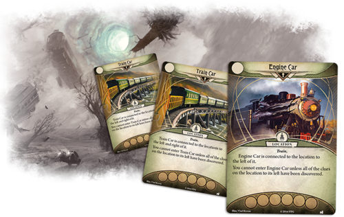 Arkham Horror: The Card Game - The Essex County Express Mythos Pack Card Game Fantasy Flight Games