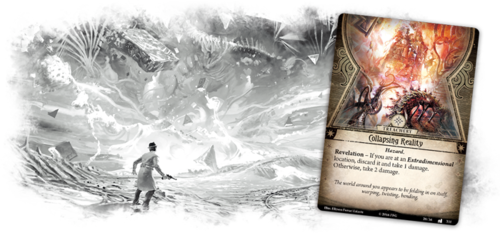 Arkham Horror: The Card Game - Lost In Time and Space Mythos Pack Card Game Fantasy Flight Games