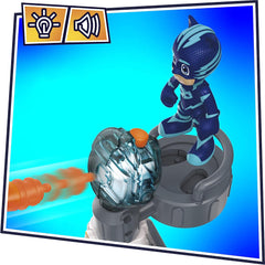 PJ Masks Romeo Bot Builder Preschool Toy, 2-in-1 Romeo Vehicle and Robot Factory Playset Toys & Games Hasbro