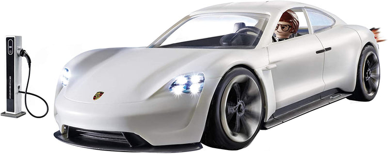 Playmobil The Movie: Rex Dasher's Porsche Mission E - 24 Piece Playset Toys & Games Playmobil