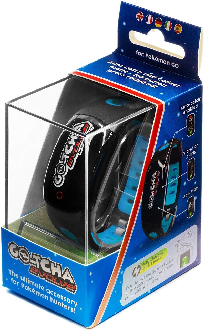 Datel Pokemon GO-TCHA Evolve Blue Wristband For Pokemon Go - iPhone & Android Toys & Games Datel