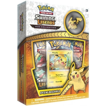 Pokemon TCG: Shining Legends Pin Collection - Pikachu Card Game Pokemon