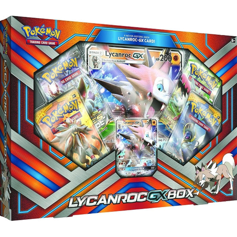 Pokemon TCG Lycanroc-GX Box Card Game Pokemon