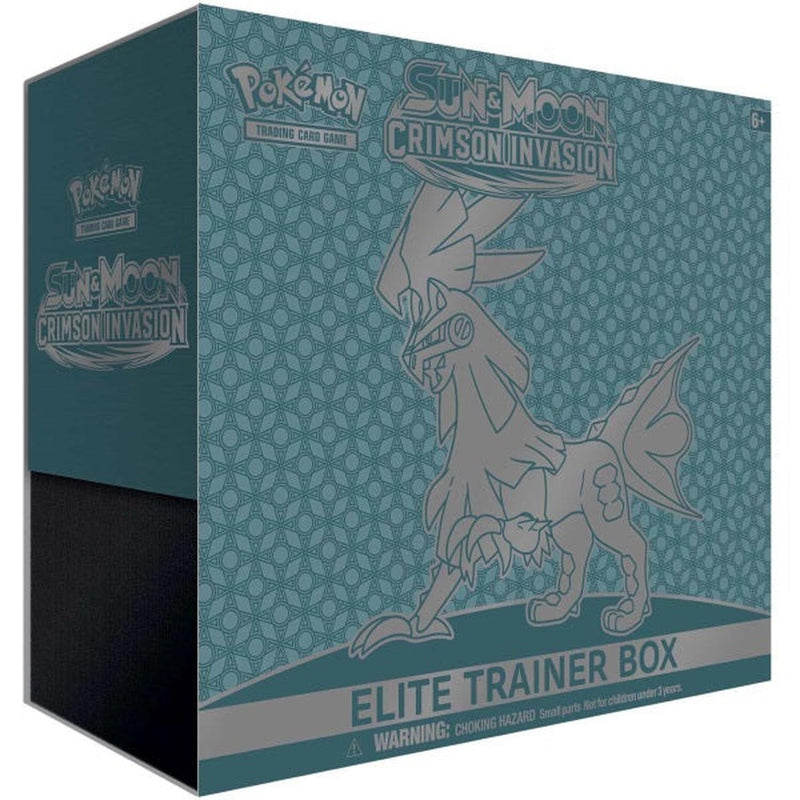 Pokemon TCG Sun & Moon - Crimson Invasion Elite Trainer Box Card Game Pokemon