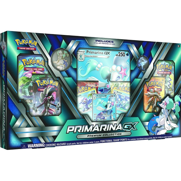 Pokemon TCG - Primarina-GX Premium Collection Box Card Game Pokemon