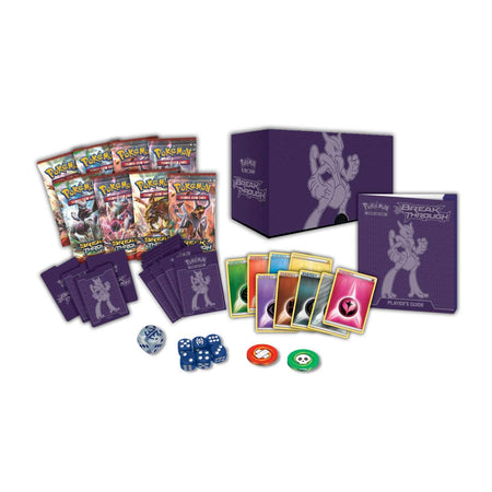 Pokemon TCG: XY BREAKthrough Elite Trainer Box - MewTwo X Card Game Pokemon