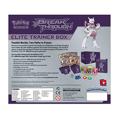Pokemon TCG: XY BREAKthrough Elite Trainer Box - MewTwo X Card Game Pokemon