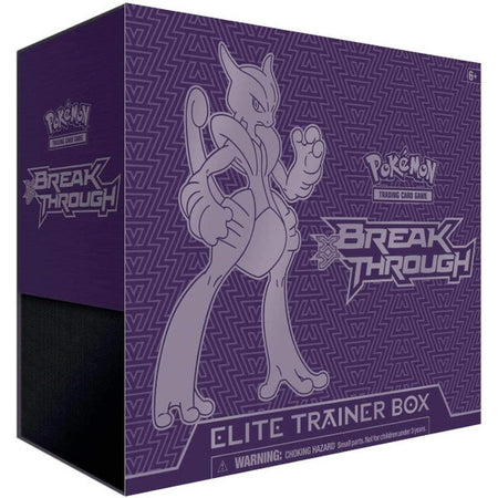 Pokemon TCG: XY BREAKthrough Elite Trainer Box - MewTwo X Card Game Pokemon