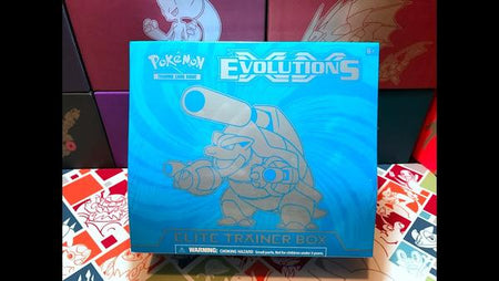 Pokemon TCG XY Evolutions - Mega Blastoise Elite Trainer Box Card Game Pokemon