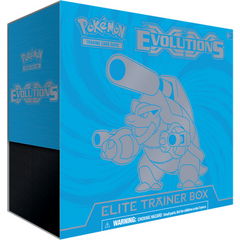 Pokemon TCG XY Evolutions - Mega Blastoise Elite Trainer Box Card Game Pokemon