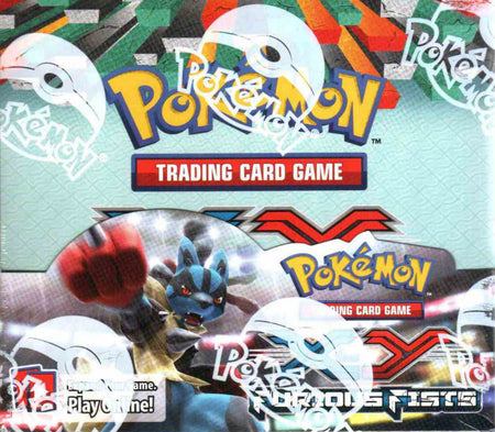 Pokemon TCG: XY - Furious Fists Booster Box - 36 Packs Card Game Pokemon