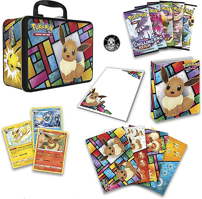Pokemon TCG: 2021 Eevee Collector's Chest Card Game Pokemon