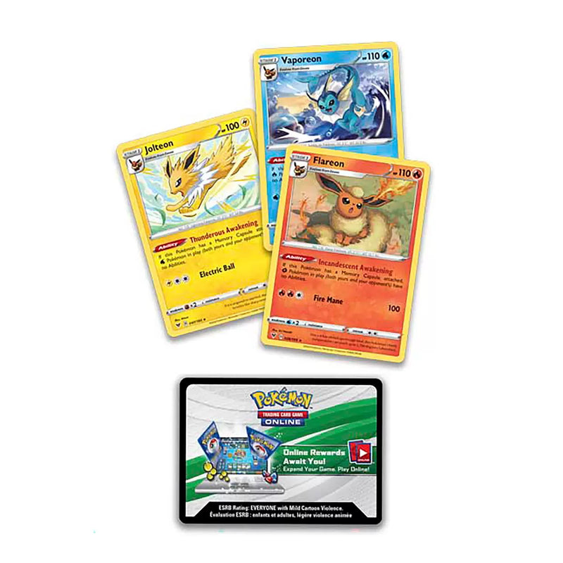 Pokemon TCG: 2021 Eevee Collector's Chest Card Game Pokemon