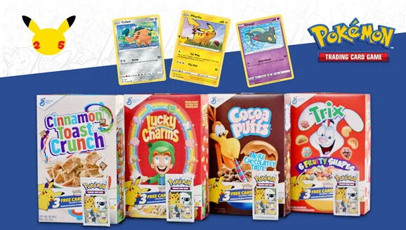 Pokemon TCG: 25th Anniversary - General Mill's Booster Pack Card Game Pokemon