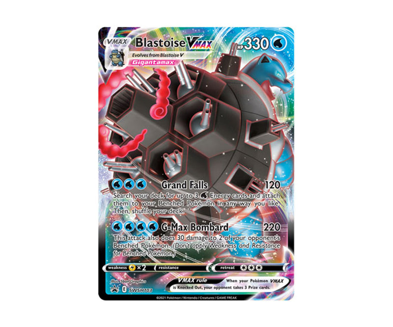 Pokemon TCG: Blastoise VMAX Battle Box Card Game Pokemon