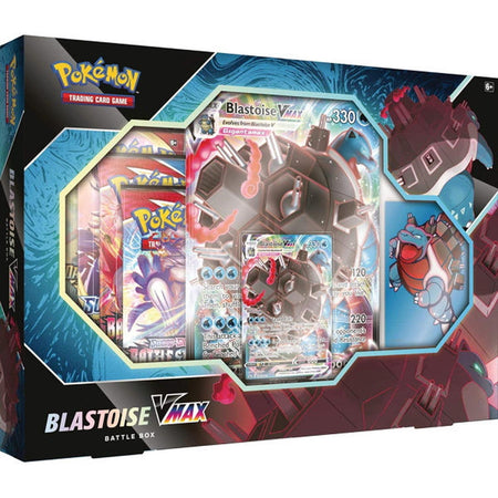 Pokemon TCG: Blastoise VMAX Battle Box Card Game Pokemon