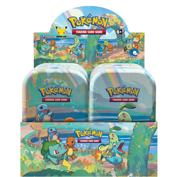 Pokemon TCG: Celebrations Mini Tins Display Box Card Game Nintendo
