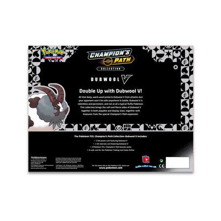 Pokemon TCG: Champion's Path Collection - Dubwool V Card Game Nintendo