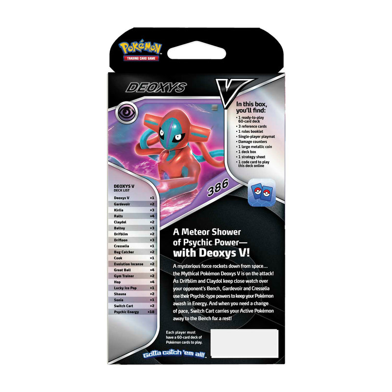 Pokemon TCG: Deoxys V Battle Deck Card Game Pokemon