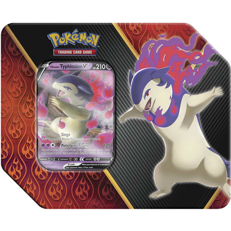 Pokemon TCG: Divergent Powers Tin - Hisuian Typhlosion V Card Game Pokemon