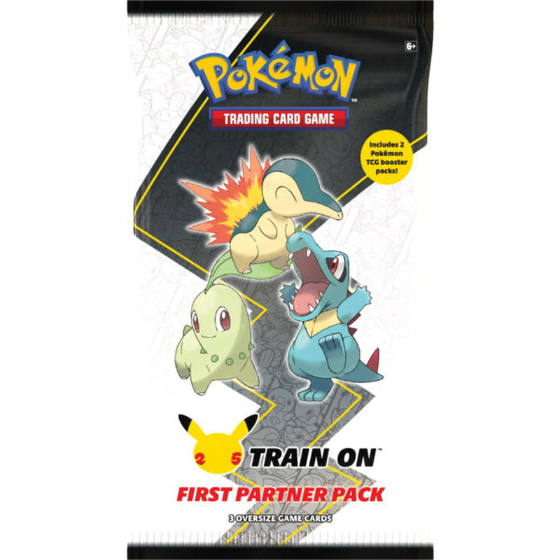 Pokemon TCG: 25th Anniversary First Partner Pack - Johto Card Game Pokemon