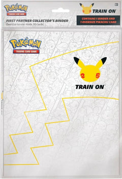 Pokemon TCG: 25th Anniversary First Partner Collector's Binder + Pikachu Jumbo Card Card Game Pokemon