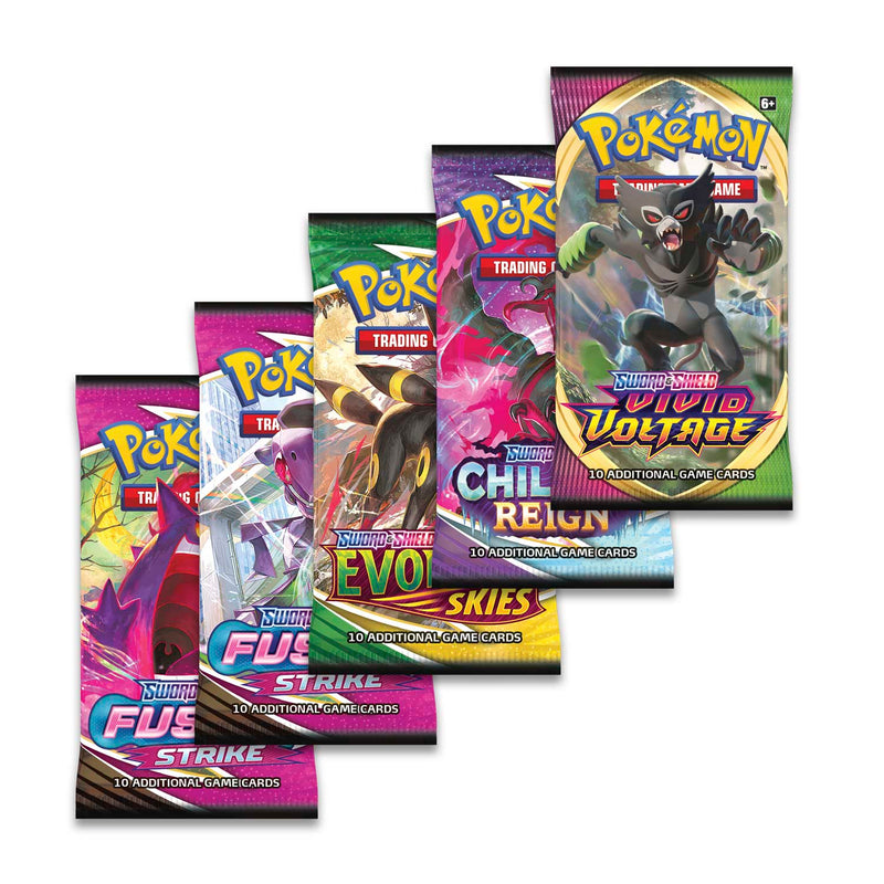 Pokemon TCG: Eevee Evolutions Flareon VMAX Premium Collection Card Game Pokemon