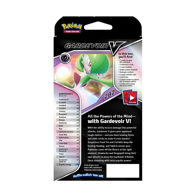 Pokemon TCG: Gardevoir V Battle Deck Card Game Pokemon