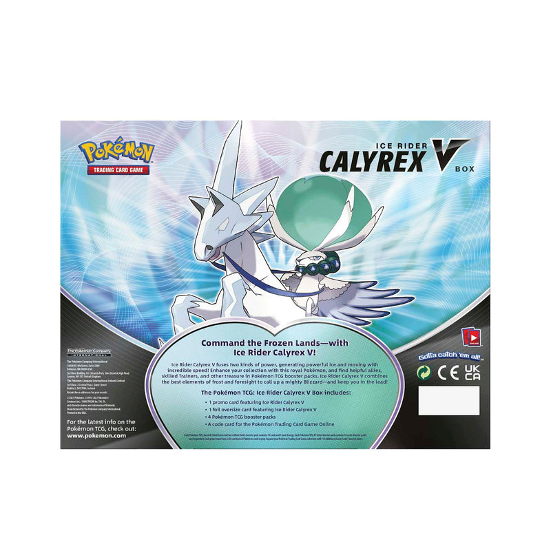 Pokemon TCG: Ice Rider Calyrex V Box Card Game Pokemon