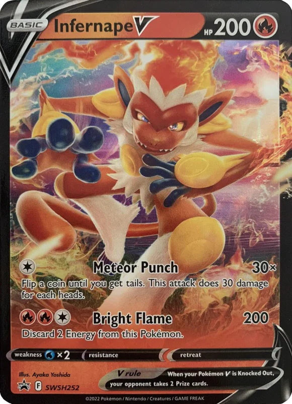 Pokemon TCG: Infernape V Showcase Card Game Pokemon
