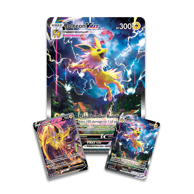 Pokemon TCG: Eevee Evolutions Jolteon VMAX Premium Collection Card Game Pokemon