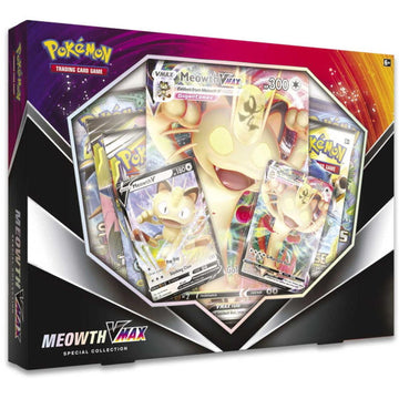 Pokemon TCG: Meowth VMAX Special Collection Card Game Pokemon