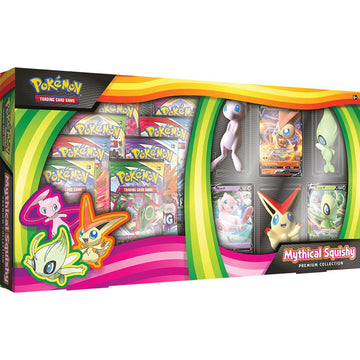 Pokemon TCG: Mythical Squishy Premium Collection Card Game Pokemon